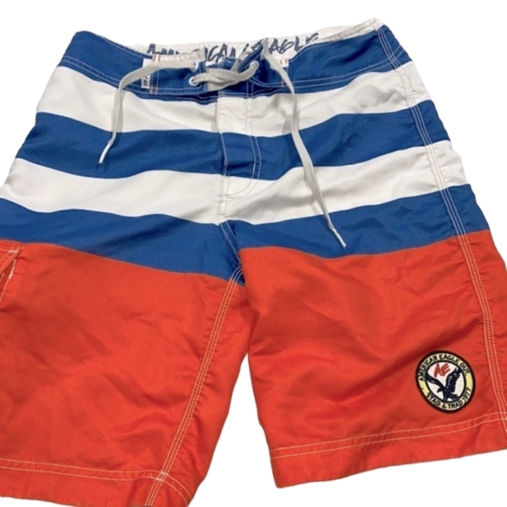 AMERICAN eagle y2k swim trunks size small